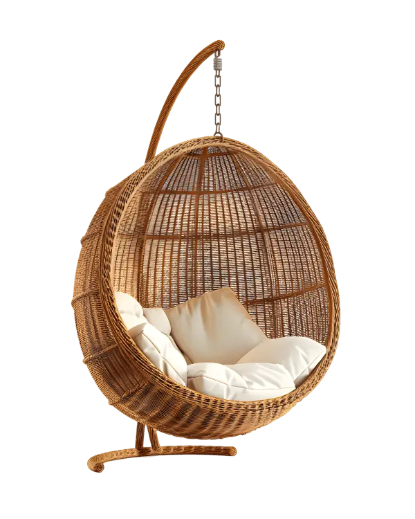 Wicker Hanging Swing Chair