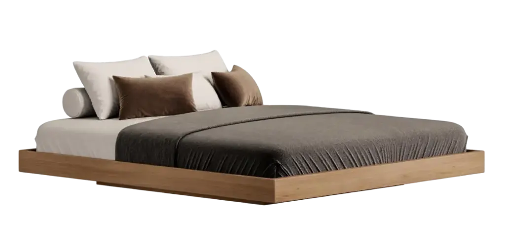 Low Profile Platform Bed