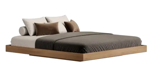 Low Profile Platform Bed